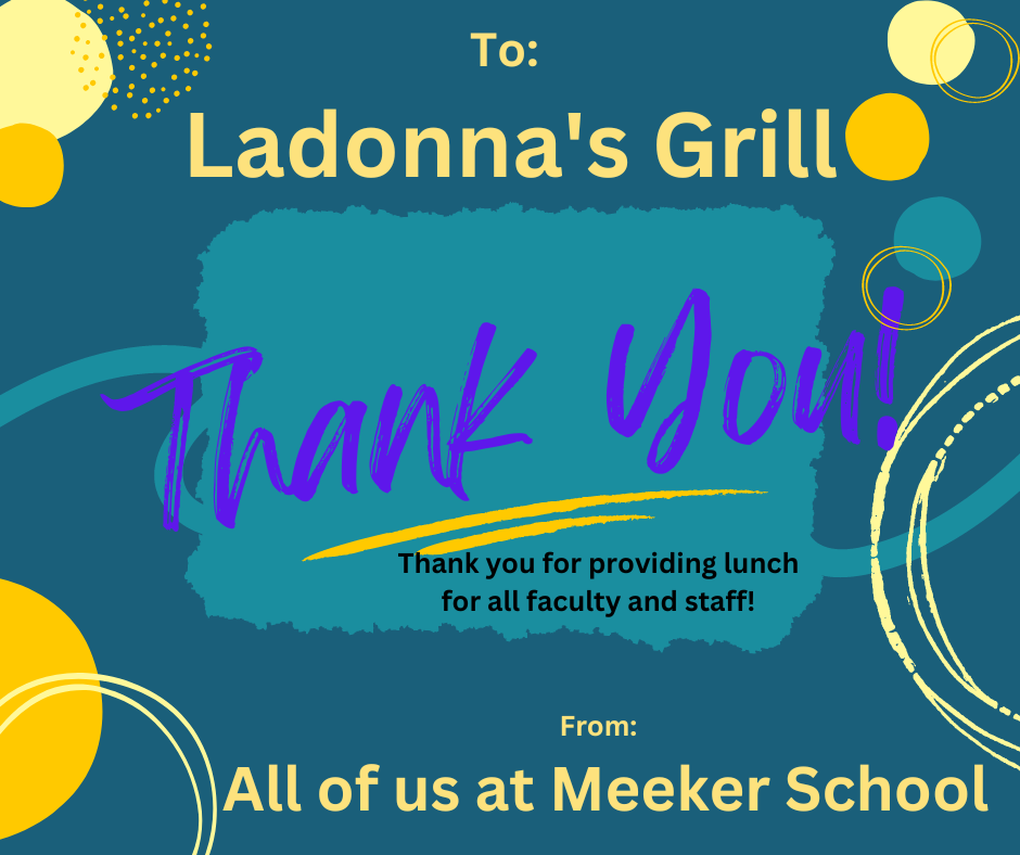 Thank you Ladonna's Grill