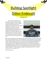 Dillon Endecott